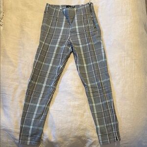 Men's Plaid Pants - Gray